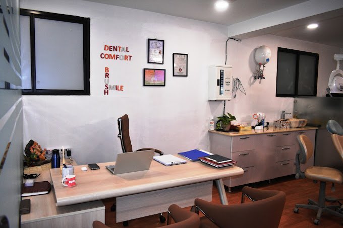 Modern dental clinic interior